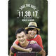 Purple Large Date Photo Save the Date Cards Image 3 of 6